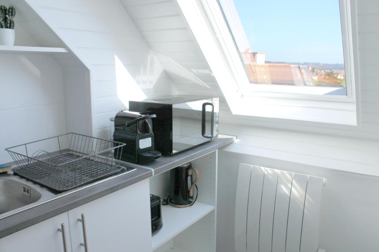 Cabourg - Studio cosy à 1 min de la plage Extérieur photo